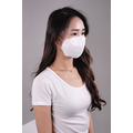 Callie Mask: A box of 20, BW 3D respirator surgical mask, made in Malaysia, in colour White